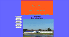 Desktop Screenshot of bluelakesfarm.net